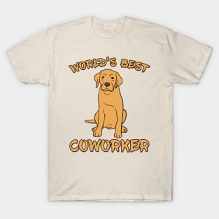 Labrador World's Best Coworker WFH T-Shirt